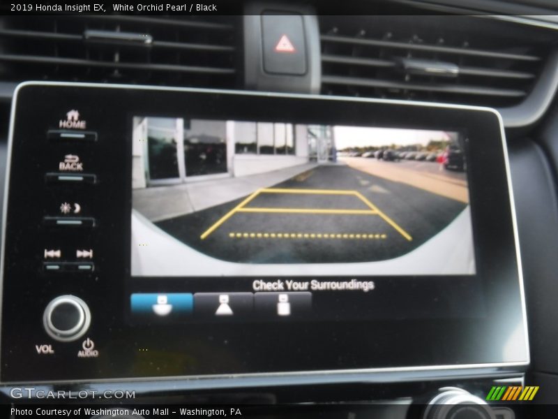 White Orchid Pearl / Black 2019 Honda Insight EX