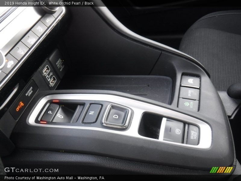 White Orchid Pearl / Black 2019 Honda Insight EX