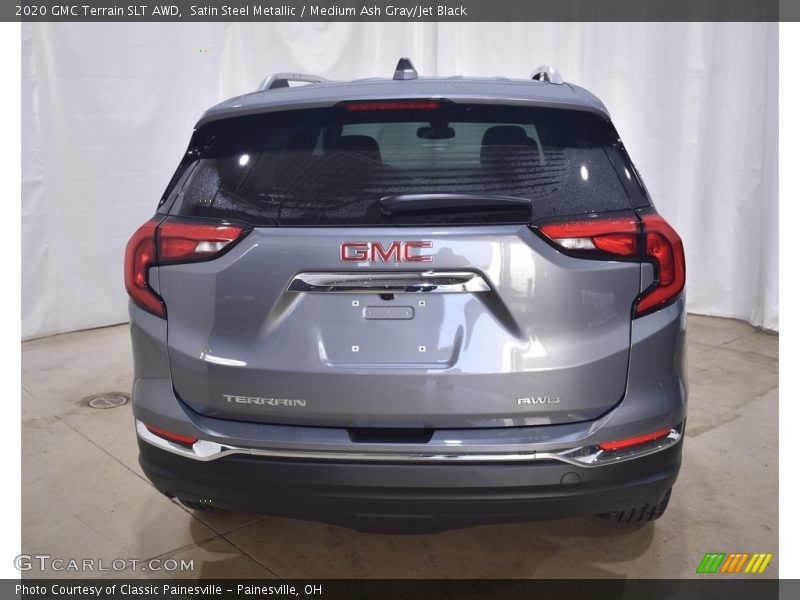 Satin Steel Metallic / Medium Ash Gray/Jet Black 2020 GMC Terrain SLT AWD