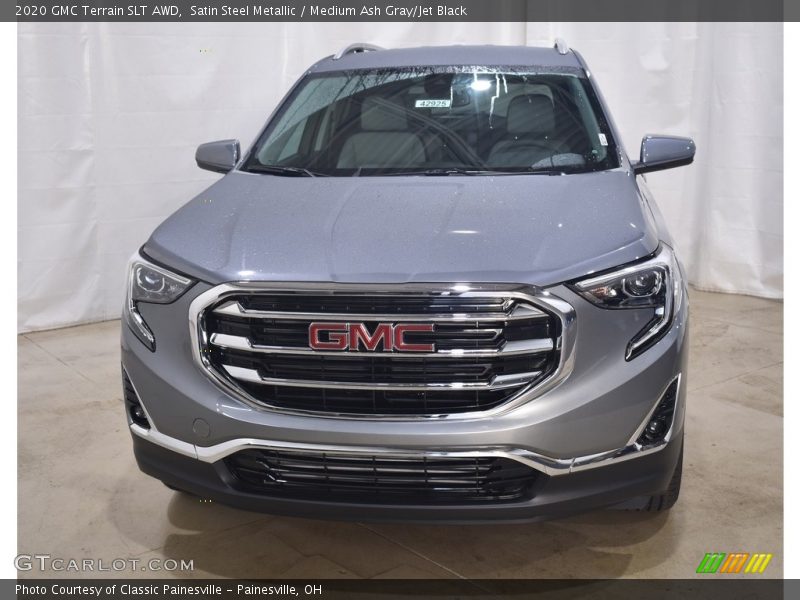 Satin Steel Metallic / Medium Ash Gray/Jet Black 2020 GMC Terrain SLT AWD