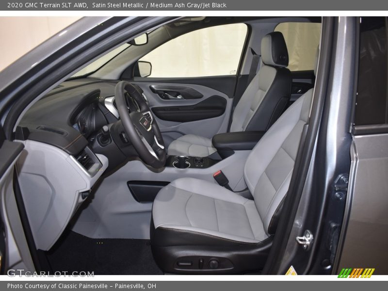 Satin Steel Metallic / Medium Ash Gray/Jet Black 2020 GMC Terrain SLT AWD