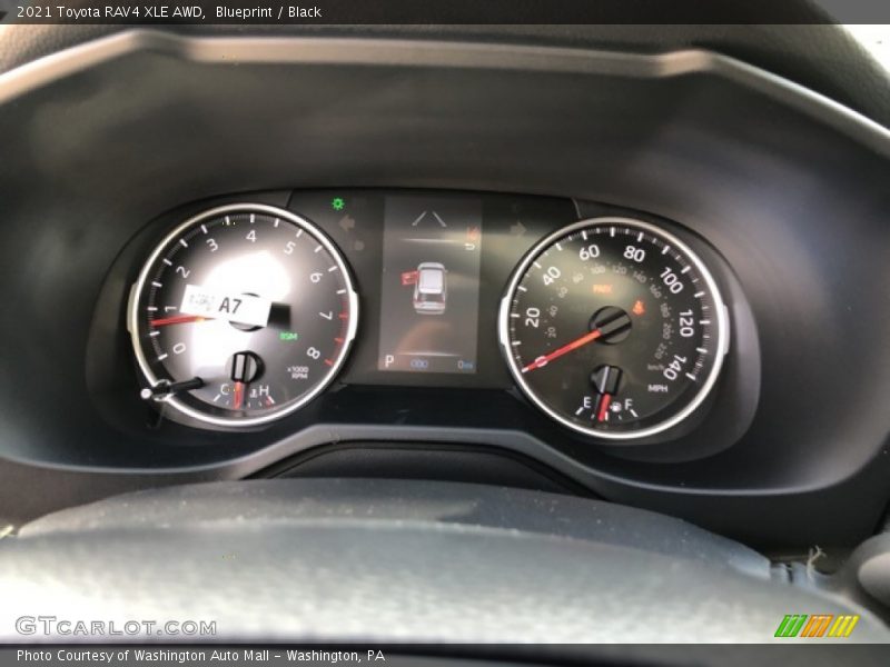 Blueprint / Black 2021 Toyota RAV4 XLE AWD