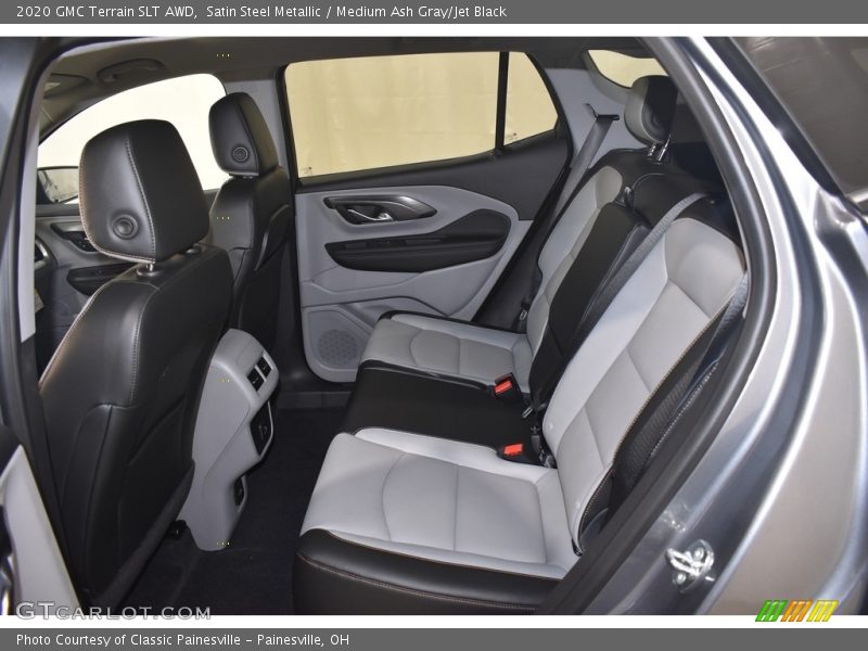 Satin Steel Metallic / Medium Ash Gray/Jet Black 2020 GMC Terrain SLT AWD