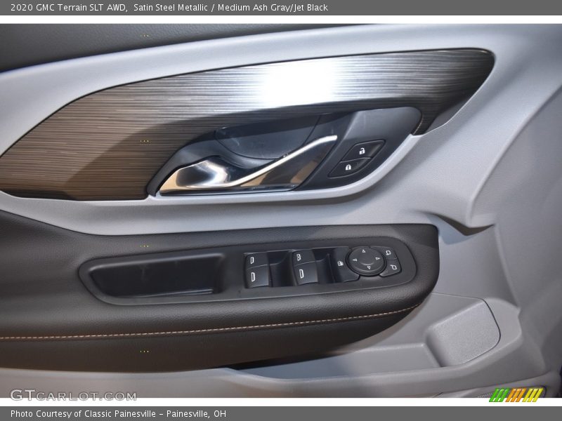 Satin Steel Metallic / Medium Ash Gray/Jet Black 2020 GMC Terrain SLT AWD