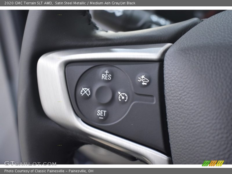 Satin Steel Metallic / Medium Ash Gray/Jet Black 2020 GMC Terrain SLT AWD