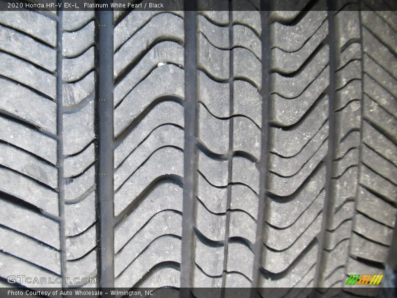 Platinum White Pearl / Black 2020 Honda HR-V EX-L