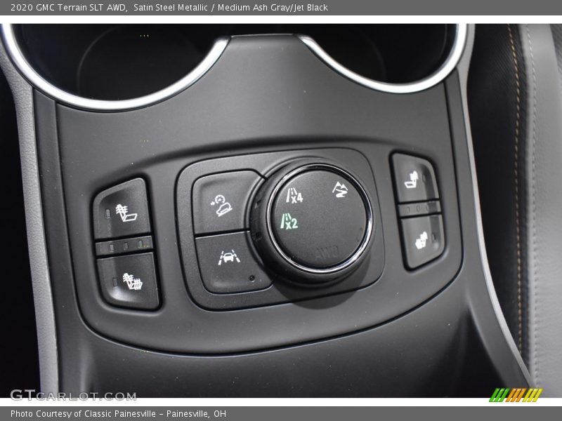 Satin Steel Metallic / Medium Ash Gray/Jet Black 2020 GMC Terrain SLT AWD