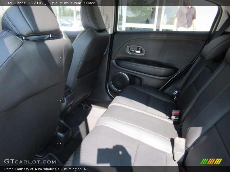 Platinum White Pearl / Black 2020 Honda HR-V EX-L