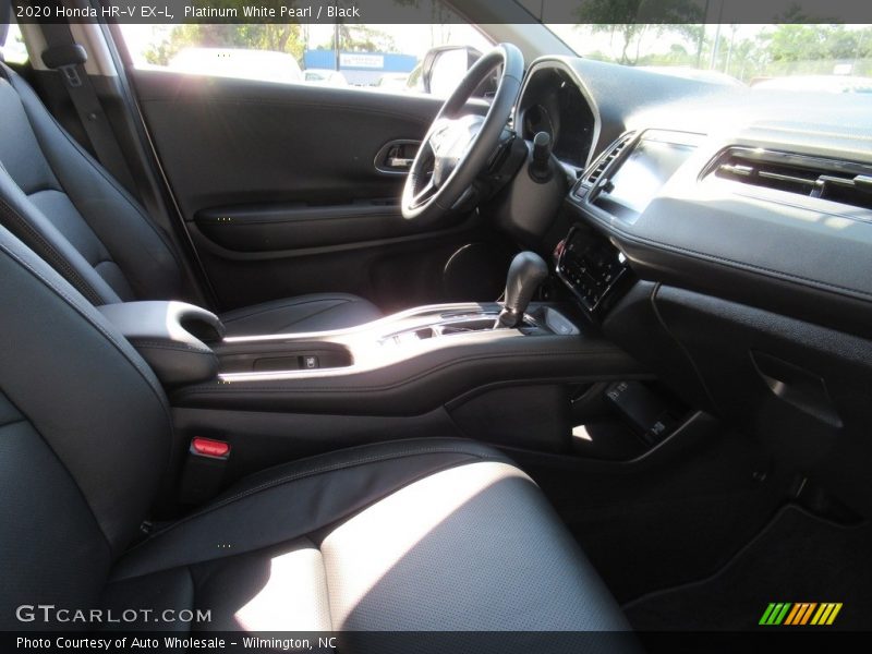 Platinum White Pearl / Black 2020 Honda HR-V EX-L