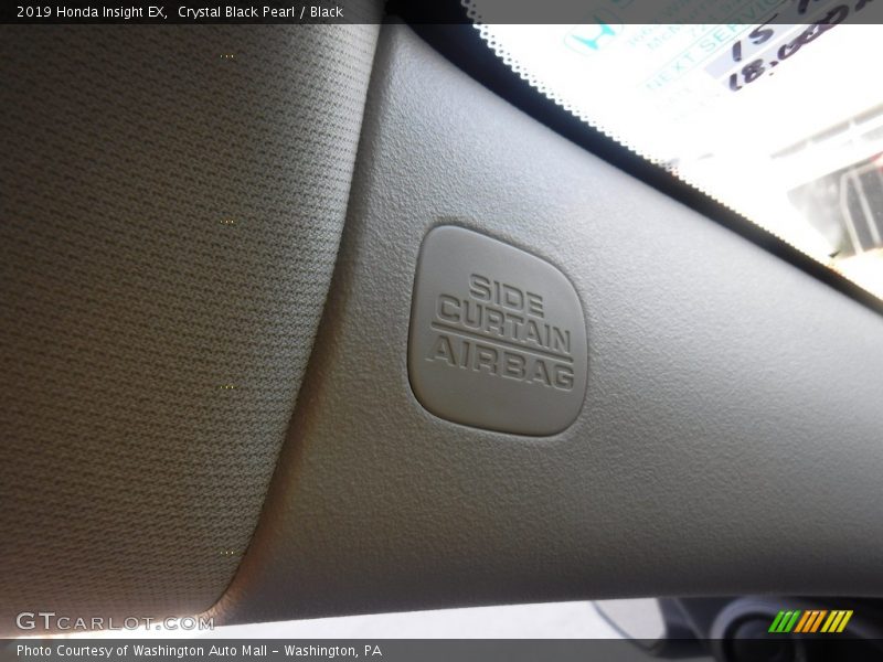 Crystal Black Pearl / Black 2019 Honda Insight EX