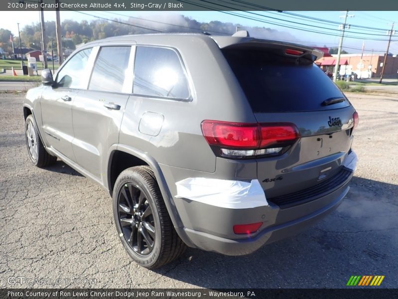 Sting-Gray / Black 2020 Jeep Grand Cherokee Altitude 4x4