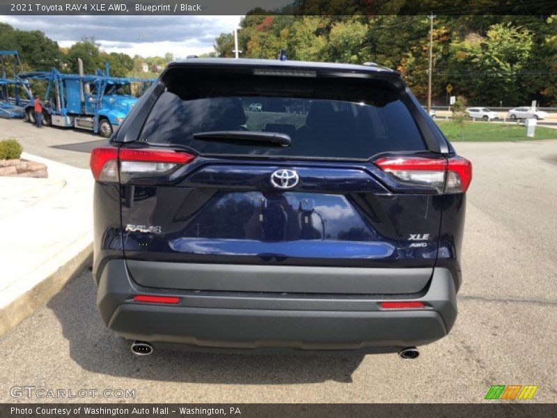 Blueprint / Black 2021 Toyota RAV4 XLE AWD