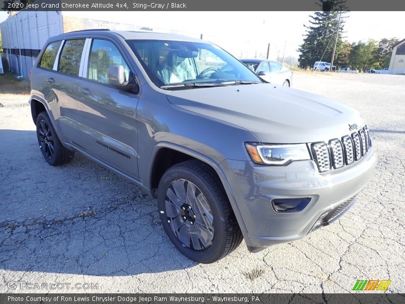 Sting-Gray / Black 2020 Jeep Grand Cherokee Altitude 4x4