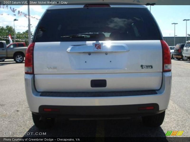 Silver Nickel Metallic / Gray 2007 Saturn VUE