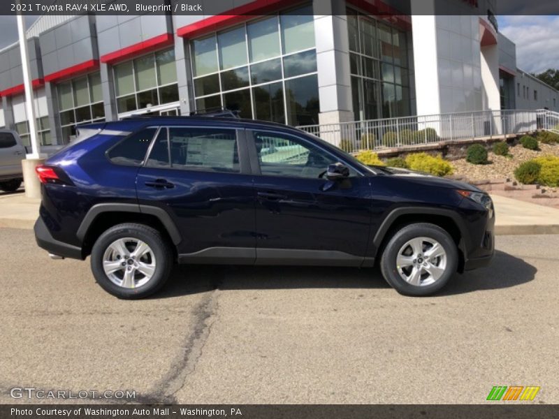 Blueprint / Black 2021 Toyota RAV4 XLE AWD
