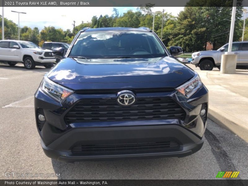 Blueprint / Black 2021 Toyota RAV4 XLE AWD