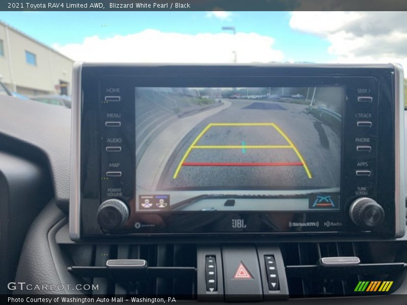 Blizzard White Pearl / Black 2021 Toyota RAV4 Limited AWD