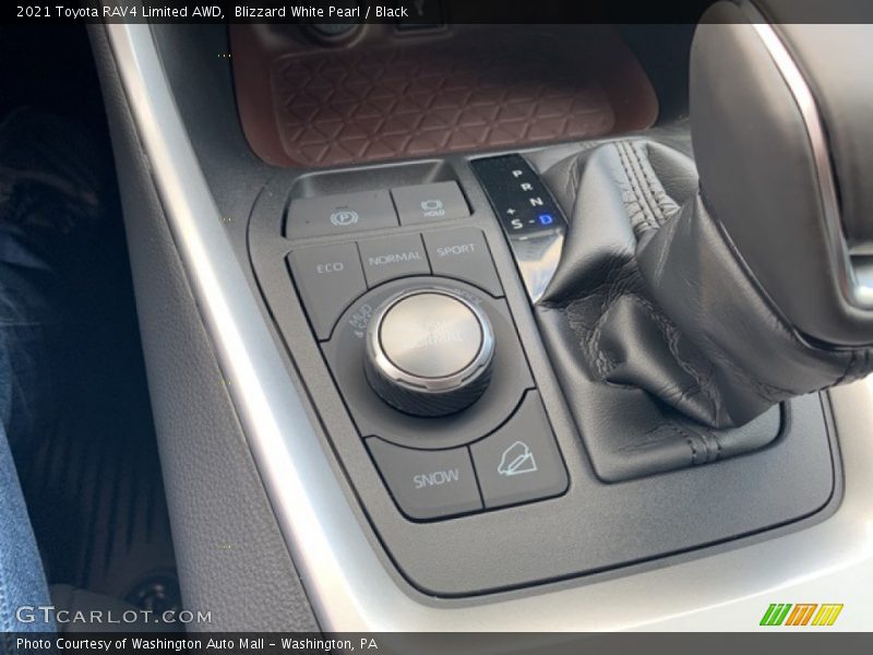 Blizzard White Pearl / Black 2021 Toyota RAV4 Limited AWD