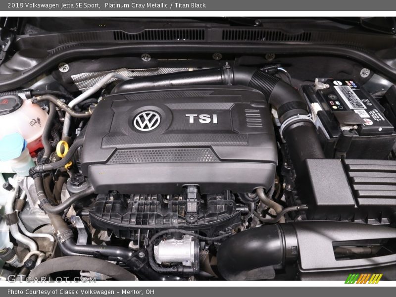  2018 Jetta SE Sport Engine - 1.8 Liter TSI Turbocharged DOHC 16-Valve VVT 4 Cylinder