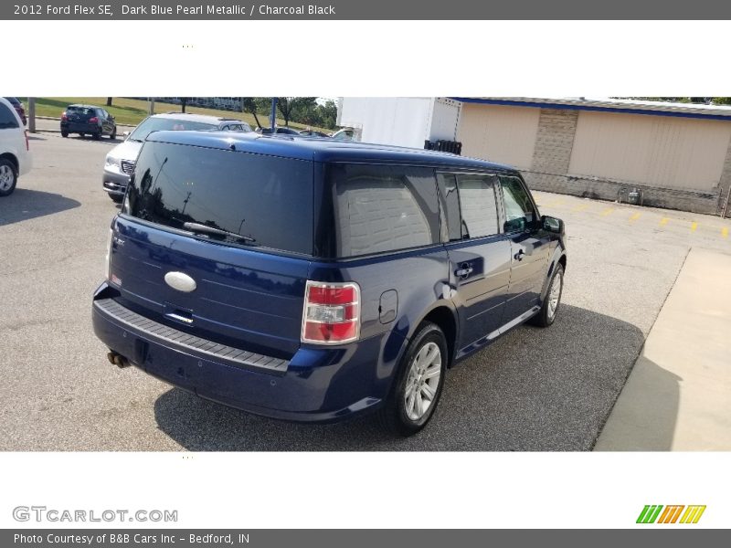 Dark Blue Pearl Metallic / Charcoal Black 2012 Ford Flex SE