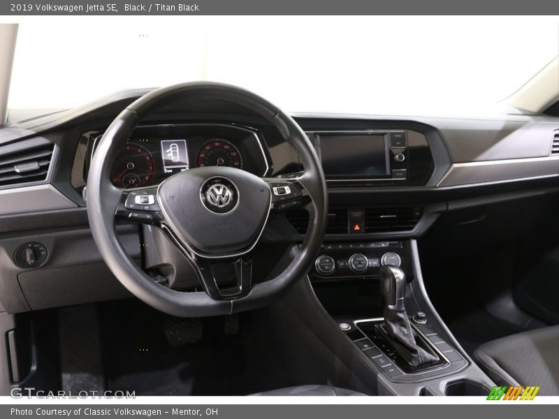 Dashboard of 2019 Jetta SE