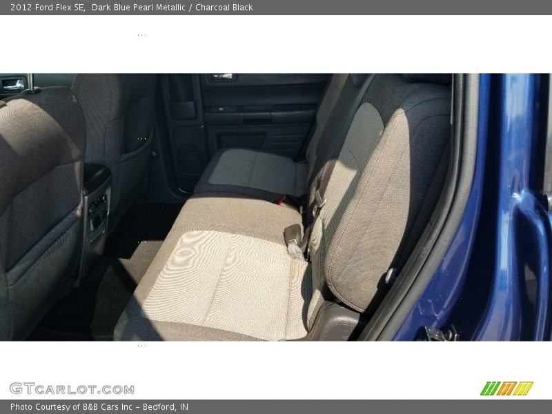 Dark Blue Pearl Metallic / Charcoal Black 2012 Ford Flex SE