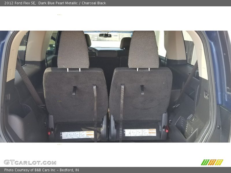 Dark Blue Pearl Metallic / Charcoal Black 2012 Ford Flex SE
