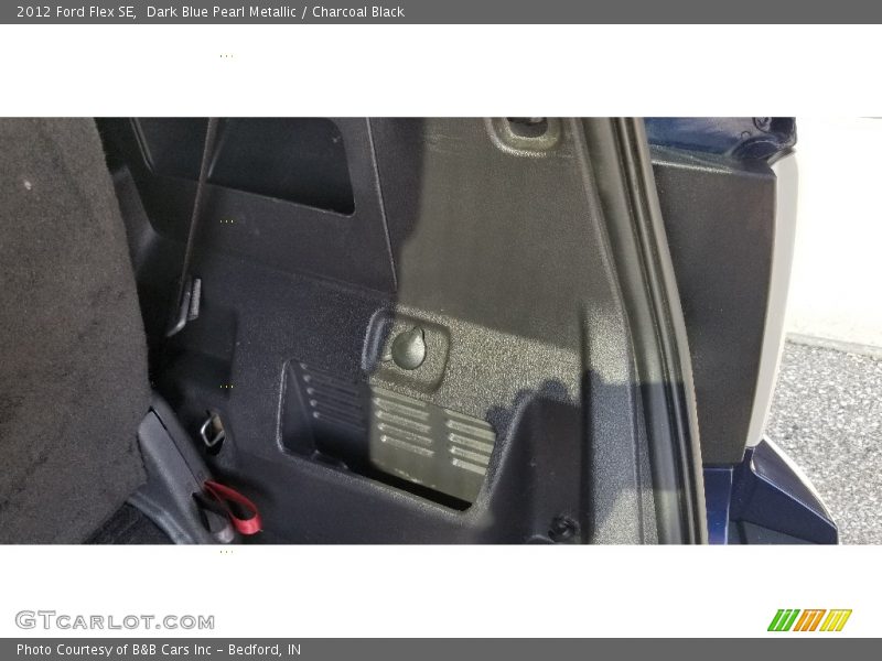 Dark Blue Pearl Metallic / Charcoal Black 2012 Ford Flex SE