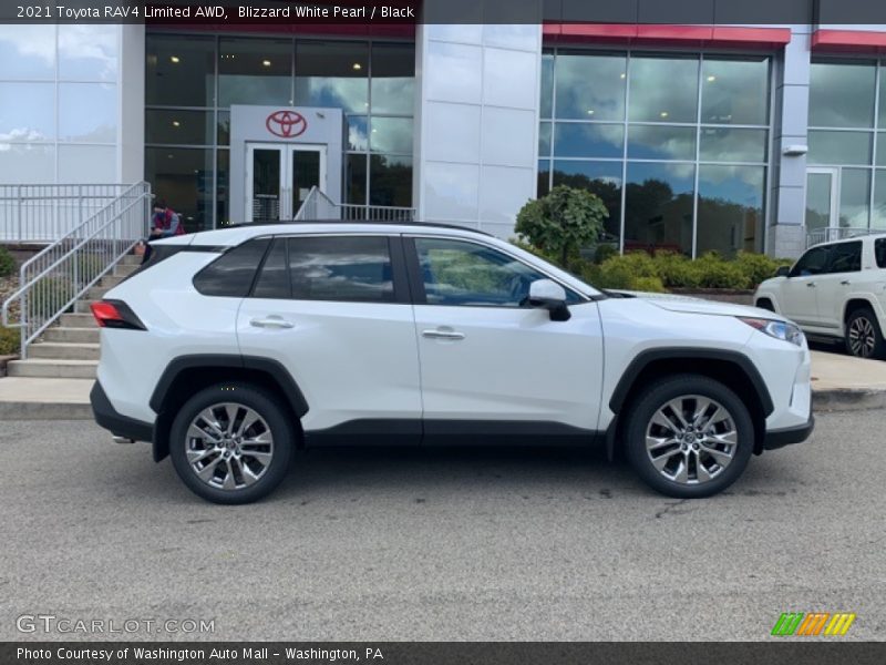  2021 RAV4 Limited AWD Blizzard White Pearl