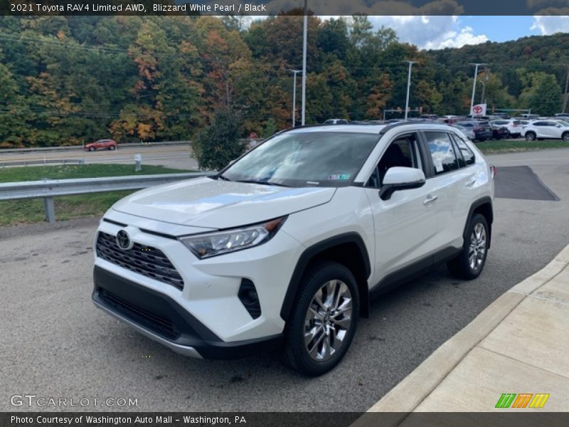 Front 3/4 View of 2021 RAV4 Limited AWD