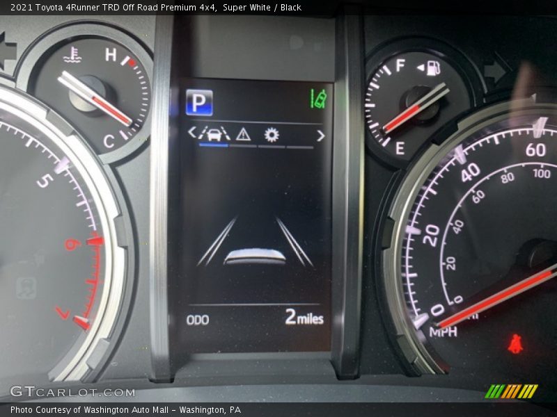  2021 4Runner TRD Off Road Premium 4x4 TRD Off Road Premium 4x4 Gauges