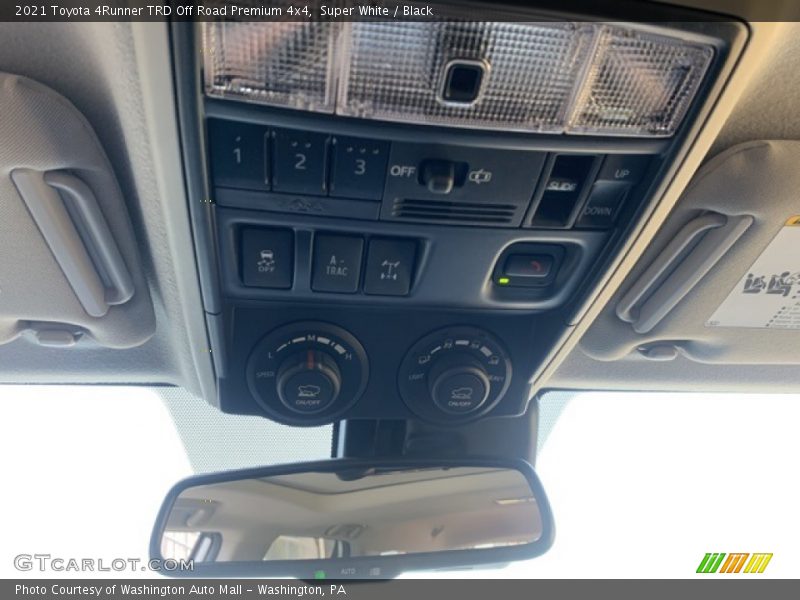 Super White / Black 2021 Toyota 4Runner TRD Off Road Premium 4x4