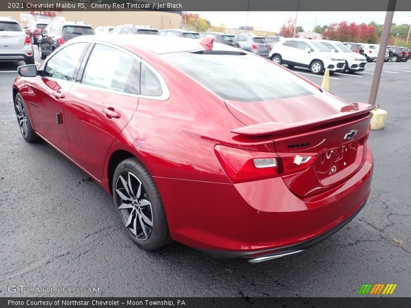 Cherry Red Tintcoat / Jet Black 2021 Chevrolet Malibu RS