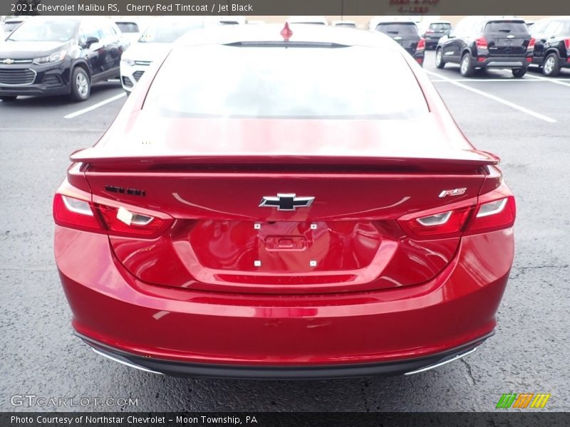 Cherry Red Tintcoat / Jet Black 2021 Chevrolet Malibu RS