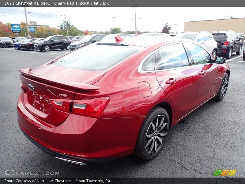 Cherry Red Tintcoat / Jet Black 2021 Chevrolet Malibu RS