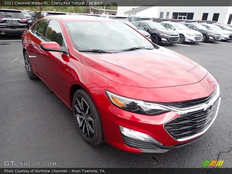 Cherry Red Tintcoat / Jet Black 2021 Chevrolet Malibu RS