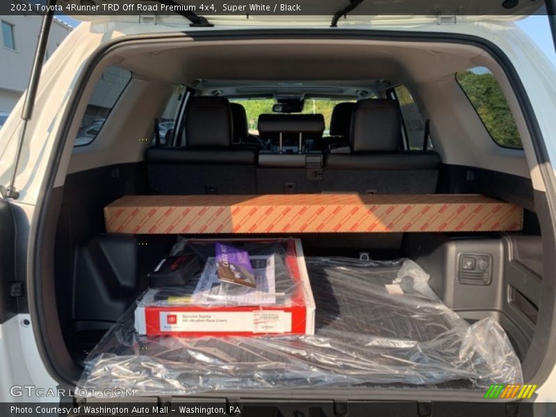 Super White / Black 2021 Toyota 4Runner TRD Off Road Premium 4x4