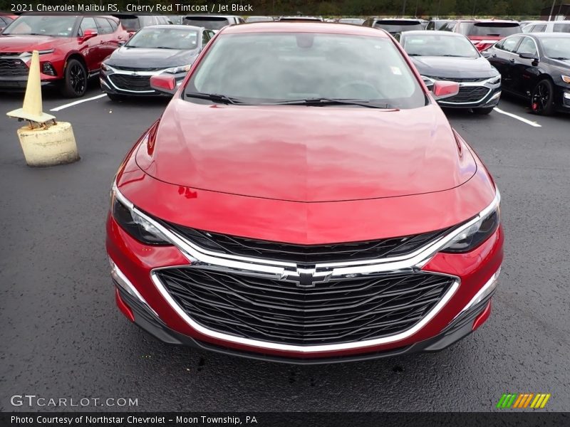 Cherry Red Tintcoat / Jet Black 2021 Chevrolet Malibu RS