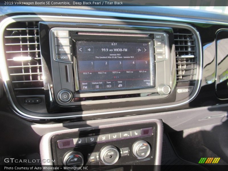 Deep Black Pearl / Titan Black 2019 Volkswagen Beetle SE Convertible