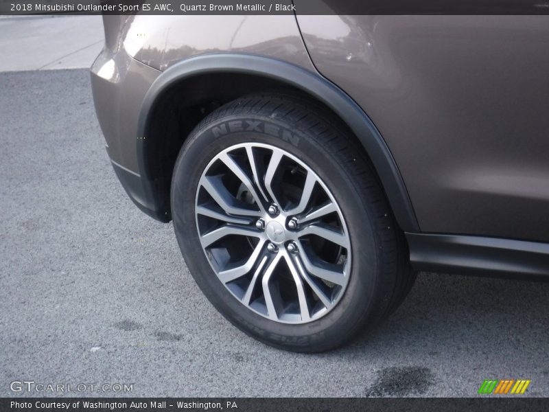 Quartz Brown Metallic / Black 2018 Mitsubishi Outlander Sport ES AWC