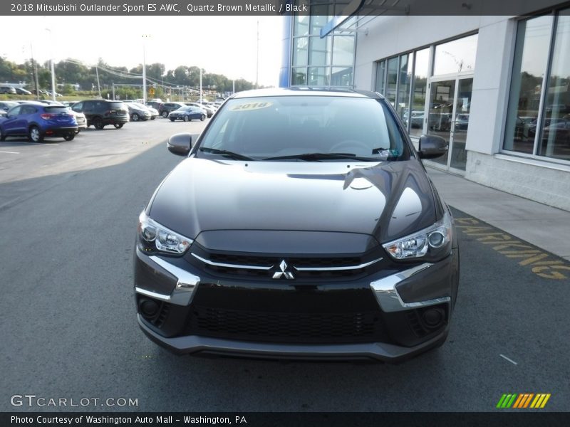 Quartz Brown Metallic / Black 2018 Mitsubishi Outlander Sport ES AWC