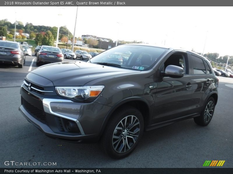 Quartz Brown Metallic / Black 2018 Mitsubishi Outlander Sport ES AWC