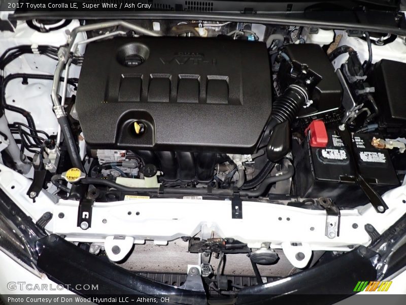 Super White / Ash Gray 2017 Toyota Corolla LE