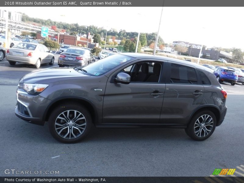 Quartz Brown Metallic / Black 2018 Mitsubishi Outlander Sport ES AWC