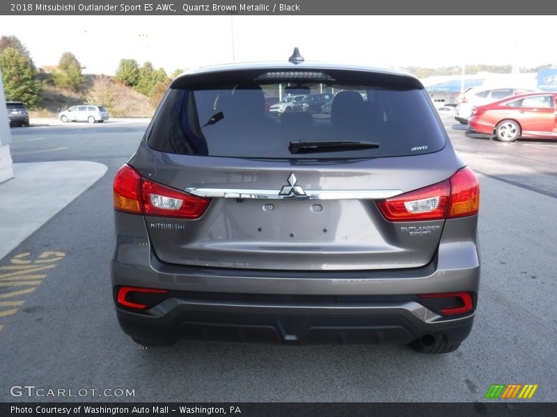 Quartz Brown Metallic / Black 2018 Mitsubishi Outlander Sport ES AWC