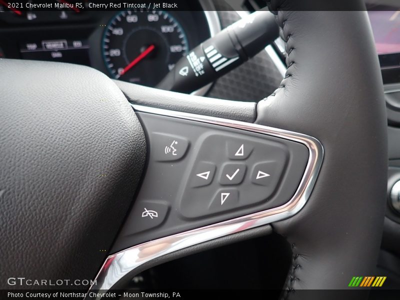 Cherry Red Tintcoat / Jet Black 2021 Chevrolet Malibu RS