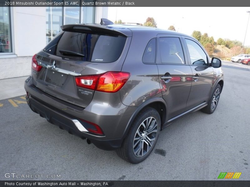 Quartz Brown Metallic / Black 2018 Mitsubishi Outlander Sport ES AWC