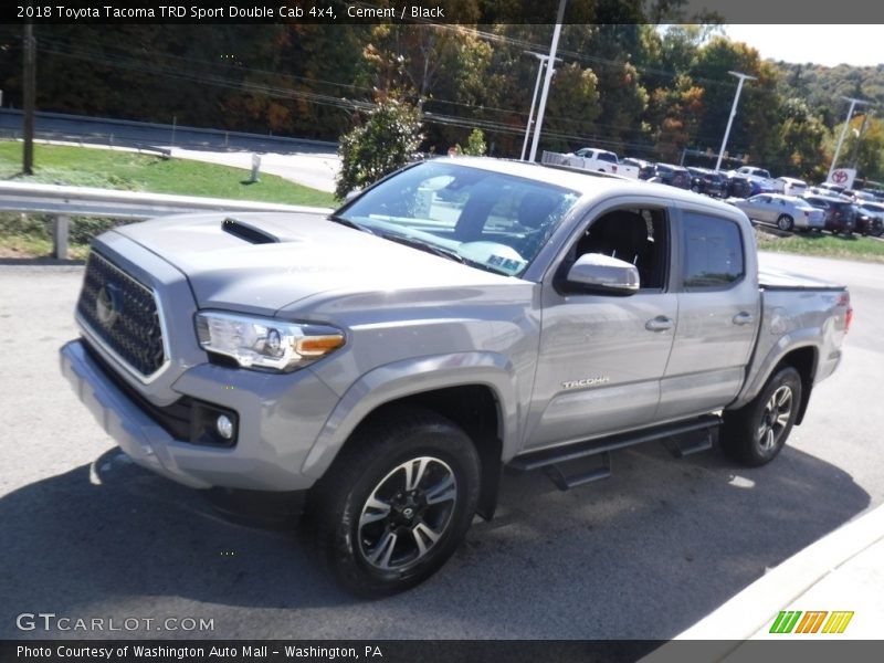 Cement / Black 2018 Toyota Tacoma TRD Sport Double Cab 4x4