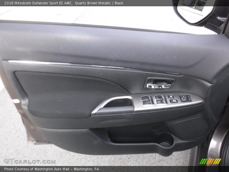 Quartz Brown Metallic / Black 2018 Mitsubishi Outlander Sport ES AWC