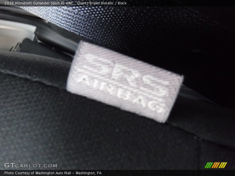 Quartz Brown Metallic / Black 2018 Mitsubishi Outlander Sport ES AWC